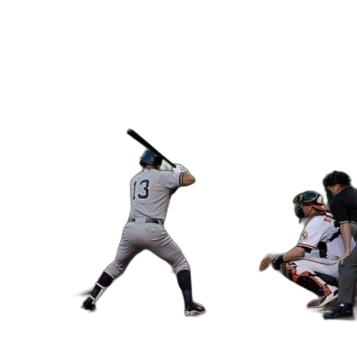 weapon, baseball, player, number transparent PNG cut-out