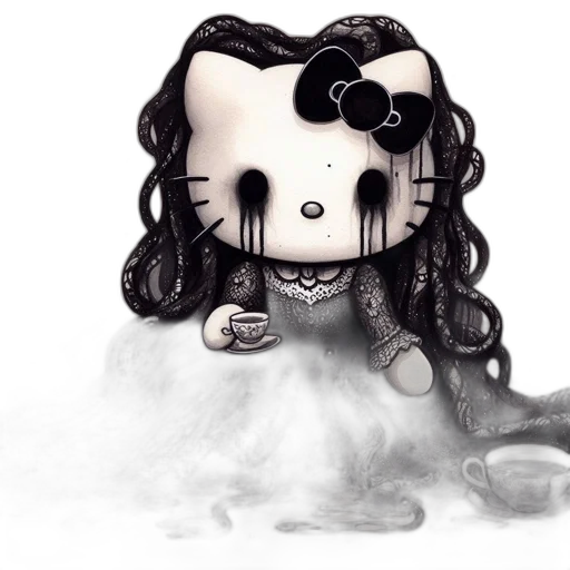 hair, mask, concept art, fantasy art transparent PNG cut-out