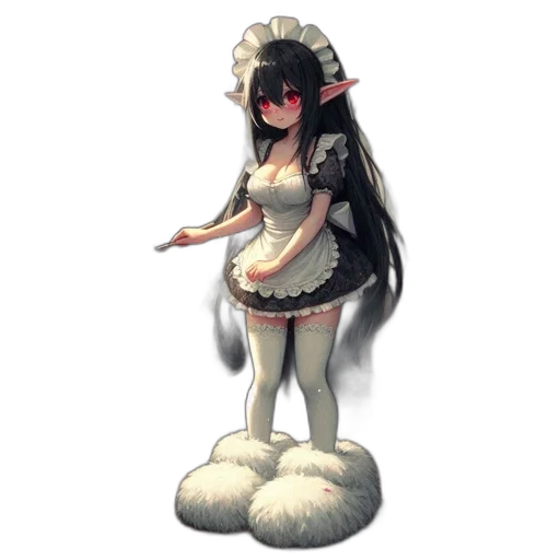 staff, hat, creature, animal transparent PNG cut-out