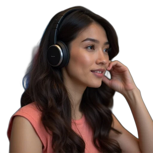 plantronics, encore, hw10, headset transparent PNG cut-out