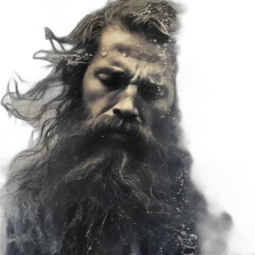 hair, face, photorealistic, fantasy art transparent PNG cut-out