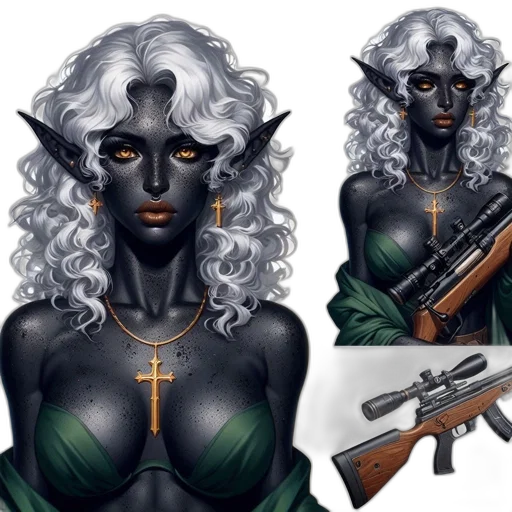 concept art, fantasy art, comic book art, pixel art transparent PNG cut-out
