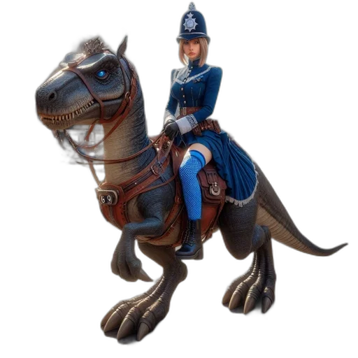 staff, dragon, concept art, 3d render transparent PNG cut-out