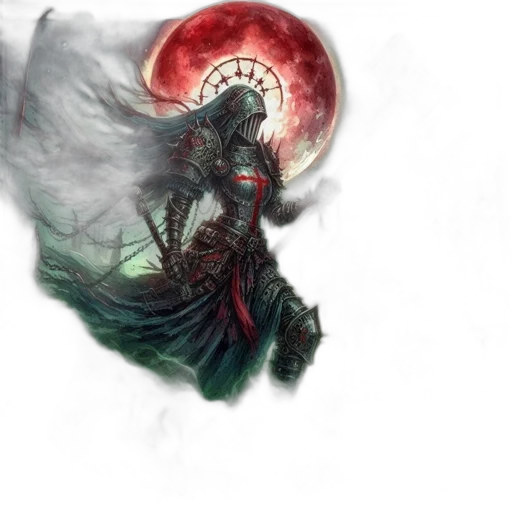 dragon, mask, sword, concept art transparent PNG cut-out