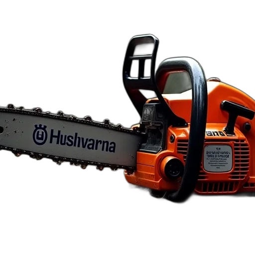 weapon, staff, husqvarna, chain transparent PNG cut-out