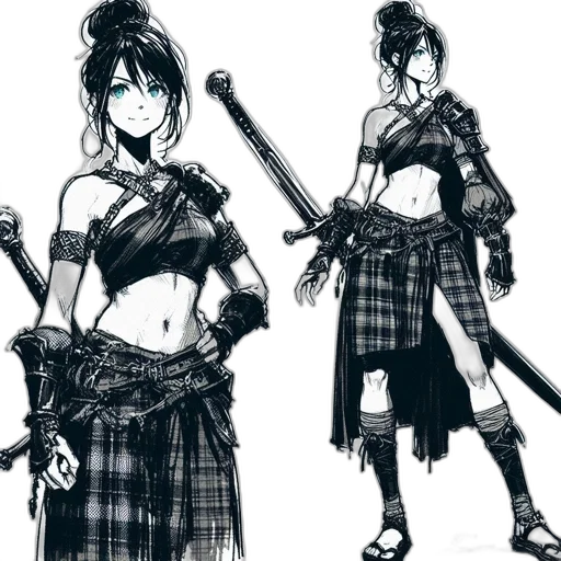 sword, weapon, concept art, fantasy art transparent PNG cut-out