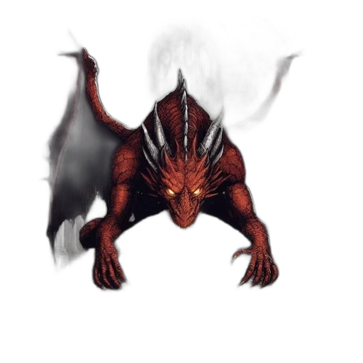 dragon, creature, mask, animal transparent PNG cut-out