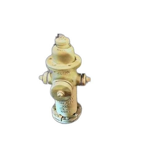 3d render, yellow, fire, hydrant transparent PNG cut-out