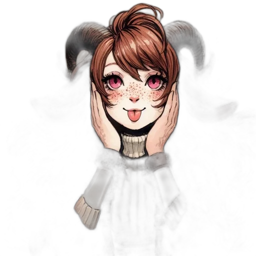 mask, face, staff, creature transparent PNG cut-out