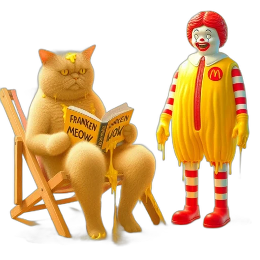 animal, furniture, food, concept art transparent PNG cut-out