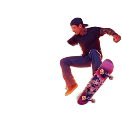 vaporwave, 3d render, photorealistic, concept art transparent PNG cut-out