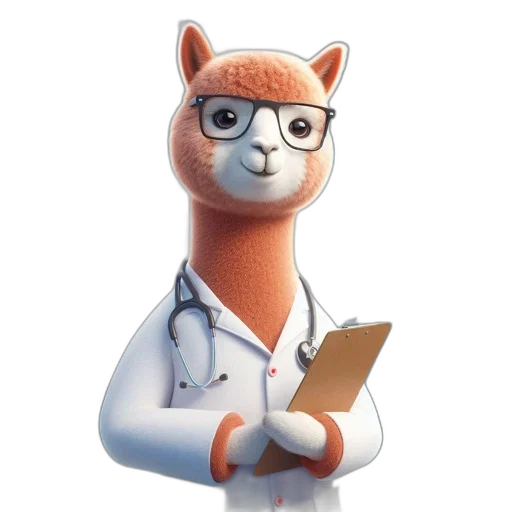 staff, animal, 3d render, concept art transparent PNG cut-out