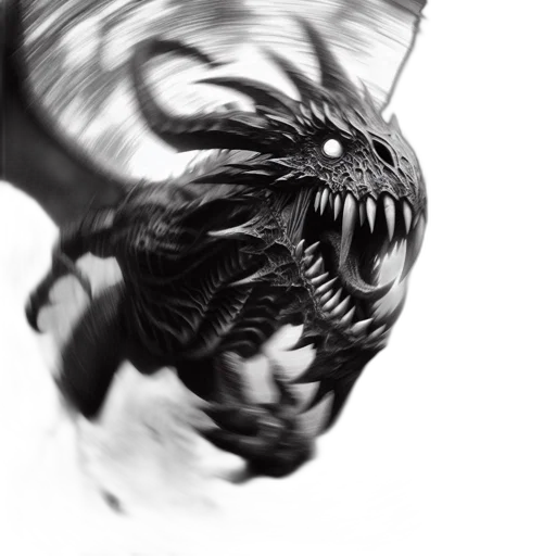 dragon, creature, animal, mask transparent PNG cut-out