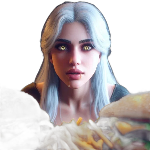 face, food, dragon, creature transparent PNG cut-out