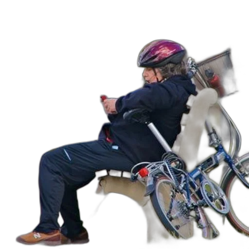 concept art, photorealistic, cyclist, wearing transparent PNG cut-out