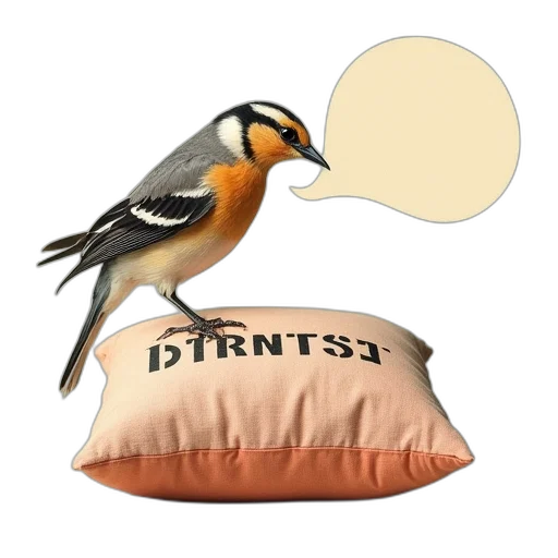 animal, 3d render, concept art, bird transparent PNG cut-out