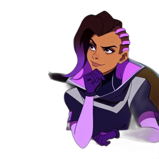 staff, weapon, hair, concept art transparent PNG cut-out