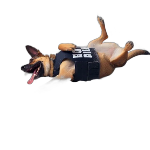 animal, staff, creature, 3d render transparent PNG cut-out