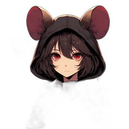 mask, hat, staff, creature transparent PNG cut-out