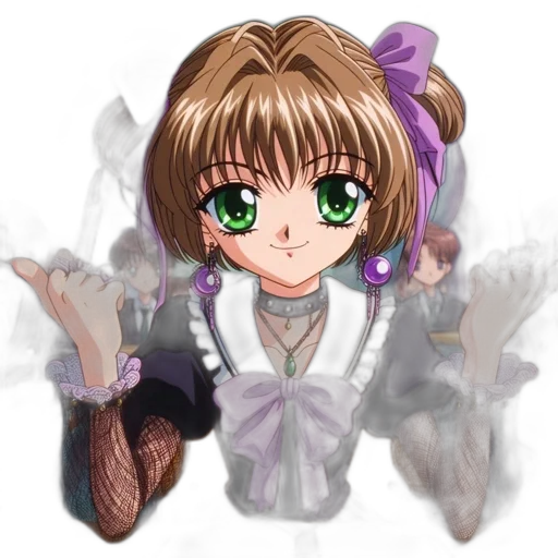 staff, jewelry, anime, pixel art transparent PNG cut-out