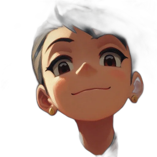 face, staff, creature, concept art transparent PNG cut-out
