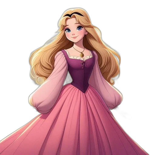 dress, crown, concept art, cartoon transparent PNG cut-out