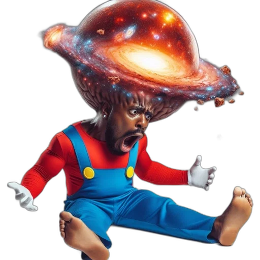 hat, staff, creature, hair transparent PNG cut-out