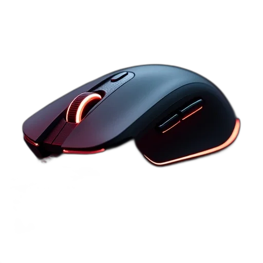 3d render, mouse, redragh, 8000dp transparent PNG cut-out