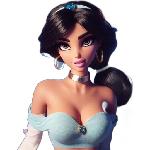 dress, jewelry, 3d render, concept art transparent PNG cut-out