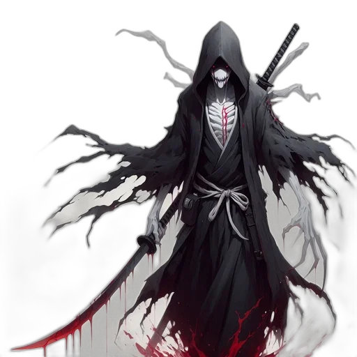 creature, mask, weapon, staff transparent PNG cut-out