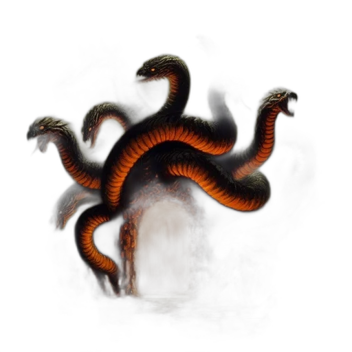 dragon, creature, hair, animal transparent PNG cut-out