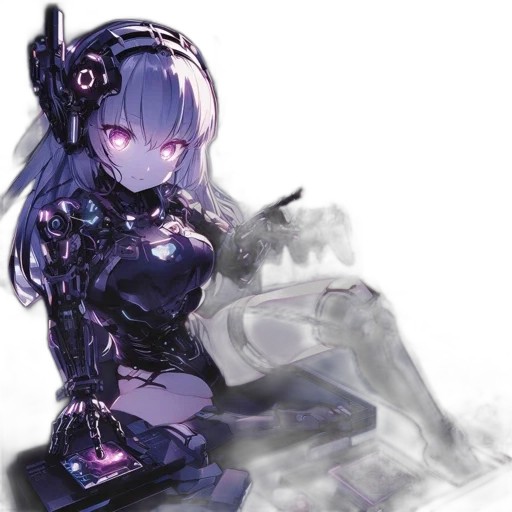robot, weapon, dress, sword transparent PNG cut-out