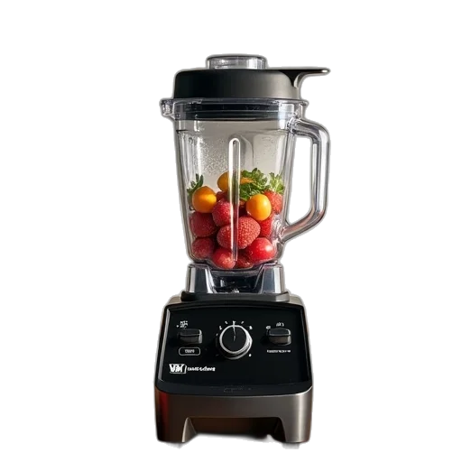 food, robot, photorealistic, vitamix transparent PNG cut-out