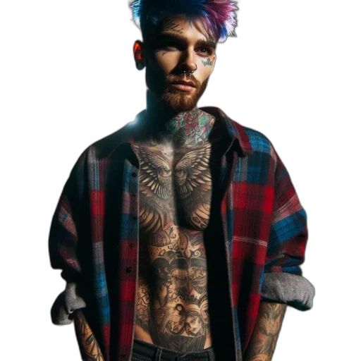 jacket, animal, creature, face transparent PNG cut-out