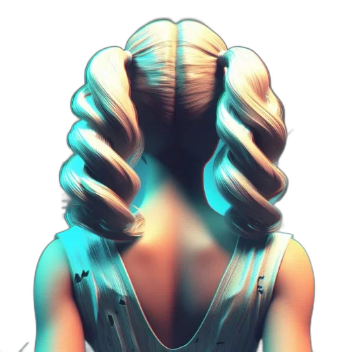hair, dress, crown, face transparent PNG cut-out