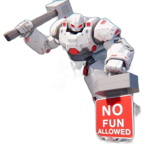 robot, weapon, furniture, car transparent PNG cut-out