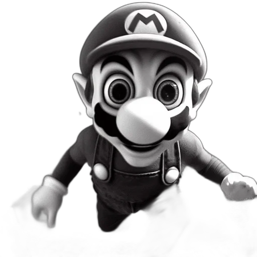 mask, creature, staff, face transparent PNG cut-out