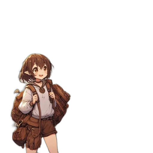 jacket, staff, weapon, dress transparent PNG cut-out