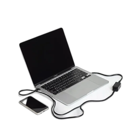 weapon, sleek, silver, laptop transparent PNG cut-out