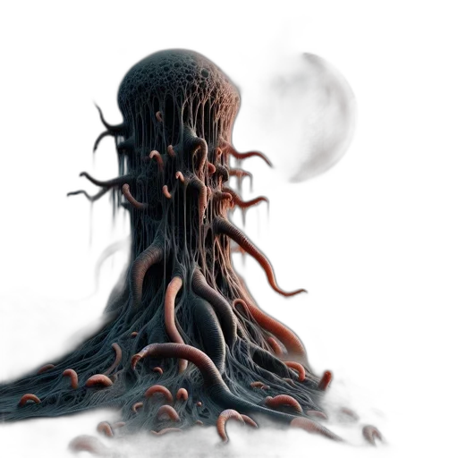 hair, creature, tree, face transparent PNG cut-out