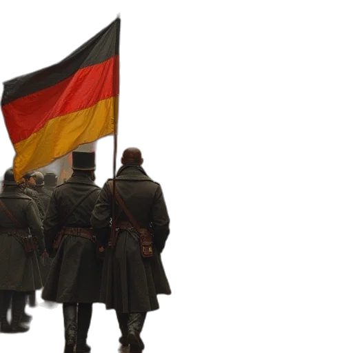 hat, staff, jacket, weapon transparent PNG cut-out