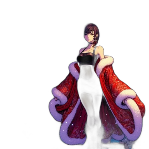 dress, concept art, 3d render, fantasy art transparent PNG cut-out
