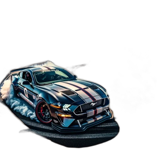 car, shoes, concept art, photorealistic transparent PNG cut-out