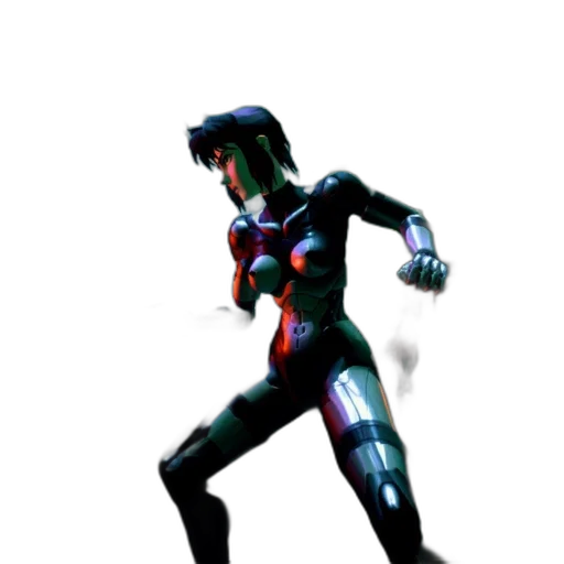 robot, jacket, weapon, concept art transparent PNG cut-out