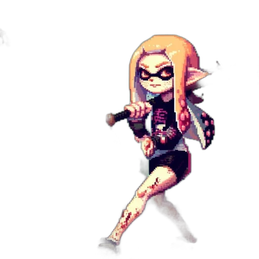 weapon, jacket, dress, staff transparent PNG cut-out