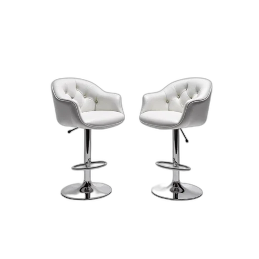 furniture, 3d render, pair, modern transparent PNG cut-out