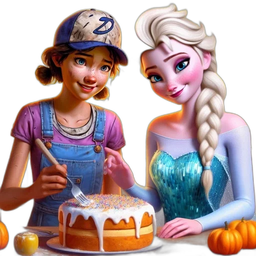 food, jewelry, 3d render, fantasy art transparent PNG cut-out