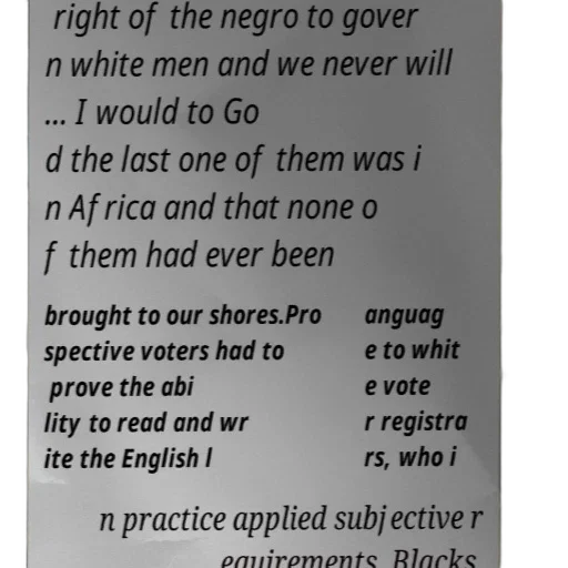 quote, about, right, negroes transparent PNG cut-out