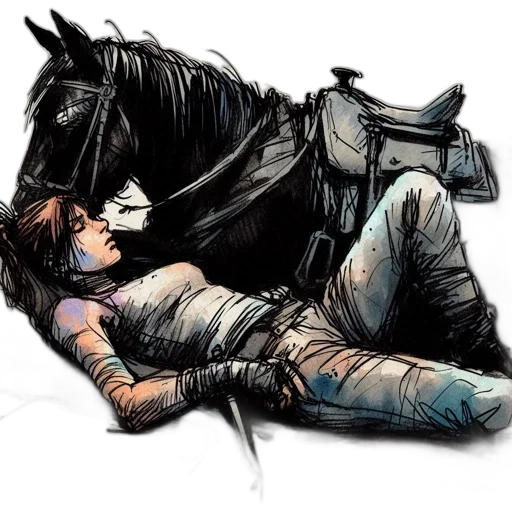 comic book art, concept art, fantasy art, photorealistic transparent PNG cut-out