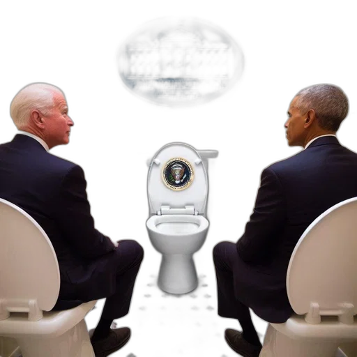 two, suited, men, engage transparent PNG cut-out